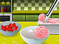 เกม Homemade Strawberry Ice Cream