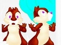 เกม Minnie with Chip and Dale
