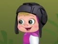 เกม Masha and the Bear: Jumping on logs