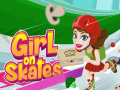 เกม Girl on Skates Pizza Mania