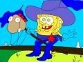 เกม Cowboy Spongebob Coloring