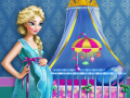 เกม Pregnant Elsa Baby Room Decor 