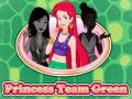 เกม Princess Team Green 