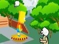 เกม Bart Simpson Zombie