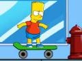 เกม Bart Boarding