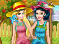 เกม Princesses Working In the Garden 