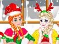 เกม Elsa And Anna Christmas Day