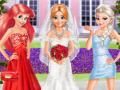 เกม Frozen And Ariel Wedding