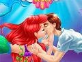 เกม Ariel And Prince Underwater Kissing