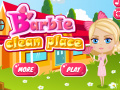 เกม Barbie Clean Place