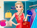 เกม Elsa Dressing Room