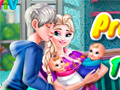 เกม Pregnant Elsa Twins Birth