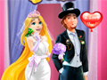 เกม Rapunzel Wedding Party Dress
