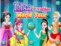 เกม Elsa's Fashion World Tour  