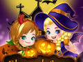 เกม Elsa And Anna Halloween Story