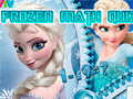 เกม Frozen Math Quiz