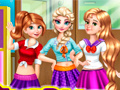 เกม Disney Princess College Dress