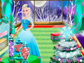 เกม Elsa Christmas Room Decoration