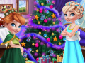 เกม Sisters Christmas Room Prep