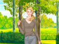 เกม Helen Dog Walking Dress Up