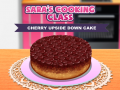 เกม Sara’s Cooking Class: Cherry Upside Down Cake