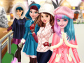 เกม Princesses Go Ice Skating