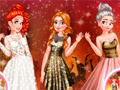เกม Princesses Glittery Party