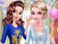 เกม Anna And Elsa Arendelle Ball