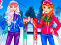 เกม Princesses At Ski