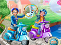 เกม Princess Scooter Ride