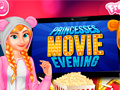 เกม Princesses Movie Evening