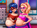 เกม Hero Dolls Pregnant BFFs