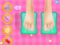 เกม Ice Queen Glamorous Pedicure