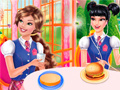 เกม Princesses Burger Cooking