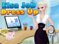 เกม Elsa Job Dress Up