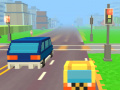 เกม Pixel Road Taxi Depot