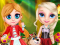 เกม Little Elsa In Red Hood