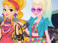 เกม Elsa and Rapunzel Festival Getaway