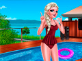 เกม Ice Queen Pool Day