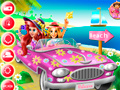 เกม Princesses Beach Trip