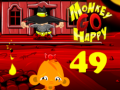 เกม Monkey Go Happy Stage 49