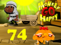 เกม Monkey Go Happy Stage 74