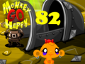 เกม Monkey Go Happy Stage 82 - MGH Planet Escape