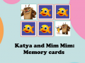เกม Kate and Mim Mim: Memory cards