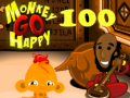 เกม Monkey Go Happy Stage 100