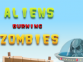 เกม Aliens Burning Zombies