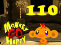 เกม Monkey Go Happy Stage 110