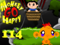 เกม Monkey Go Happy Stage 114