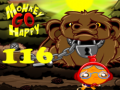เกม Monkey Go Happy Stage 116