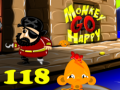 เกม Monkey Go Happy Stage 118